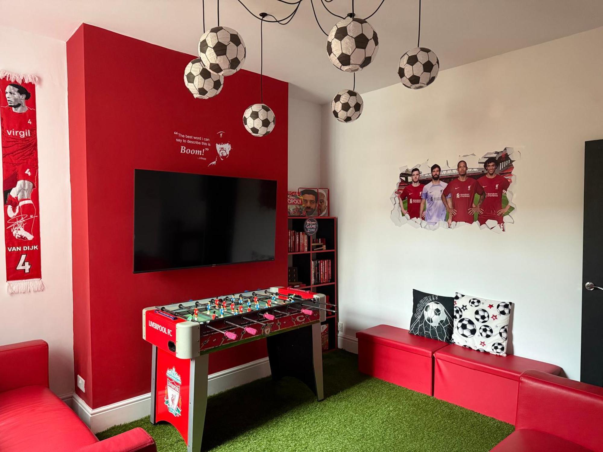 利物浦Anfield Abode - Entire Lfc Themed House别墅 外观 照片